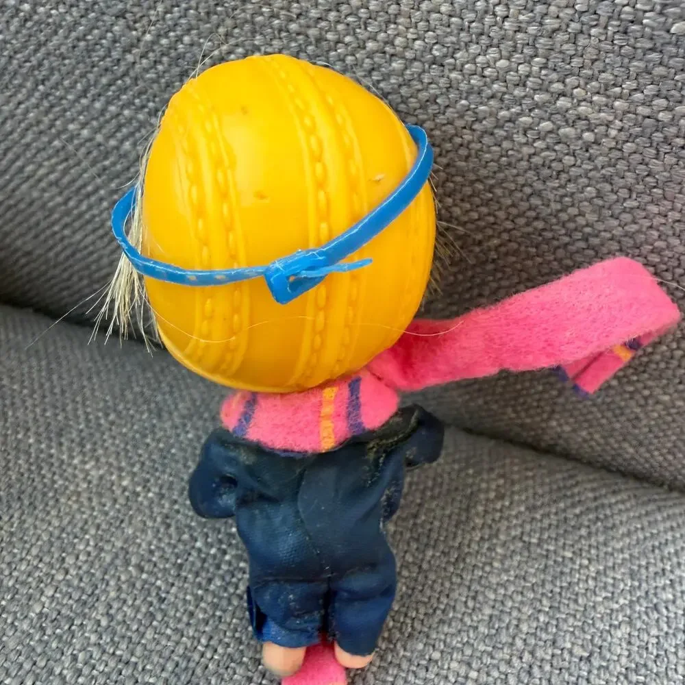 Vintage Liddle Kiddles Windy Fliddle Doll, Clothes, Airplane 1960s